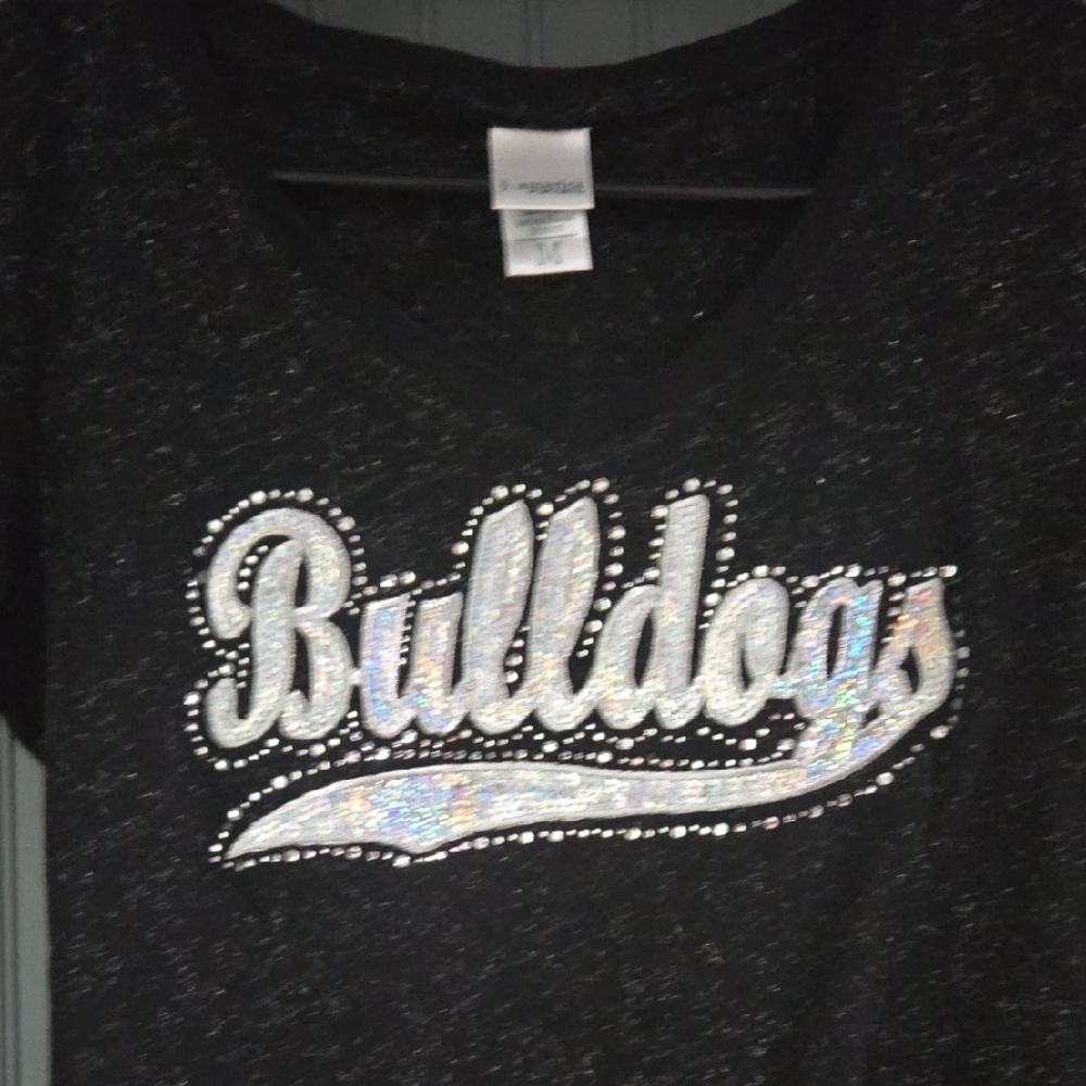 Black Bulldogs Graphic T-Shirt